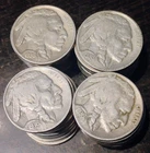 1 roll (40 coins) 1936 P Buffalo Nickels Full Date
