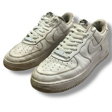 Nike AF1 Triple White Sneakers Nike Air Fprce One Trainers Uk8.5 (r26