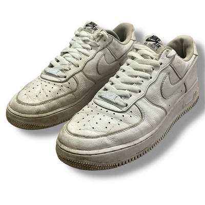 Nike AF1 Triple White Sneaker Nike Air Force One Turnschuhe Uk8,5 (r26