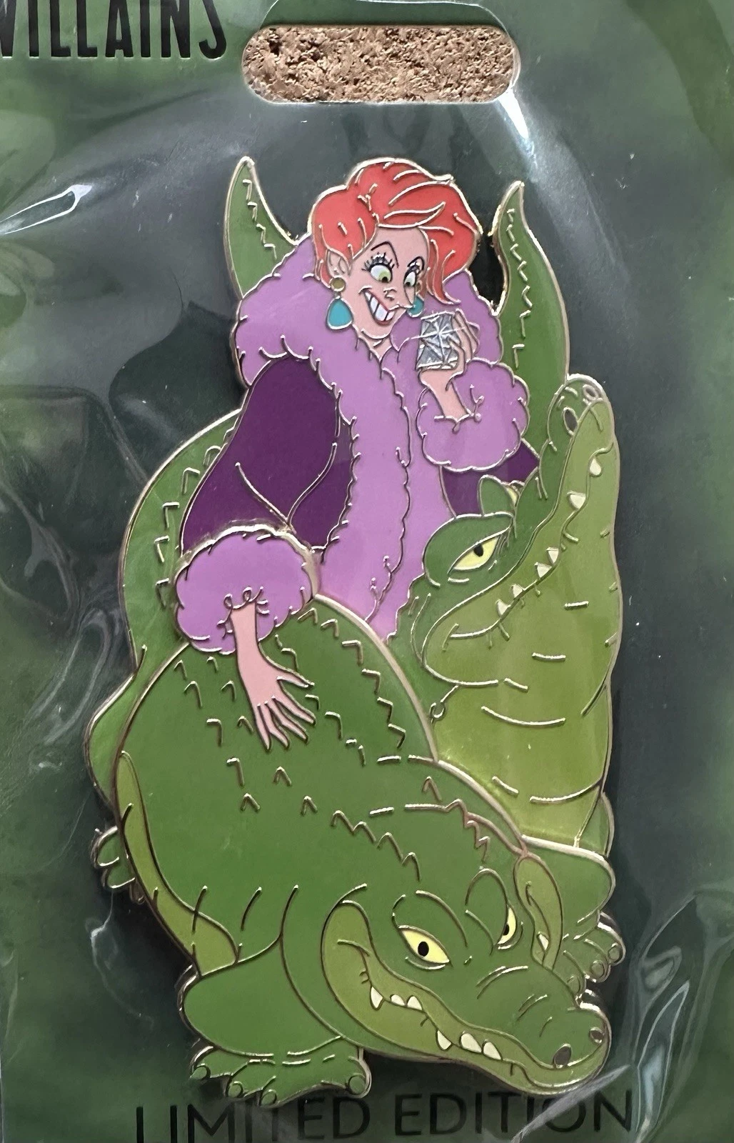 LE WDI Madame Medusa Villains Brutus Nero Rescuers MOG D23 Expo Disney Pin 2024