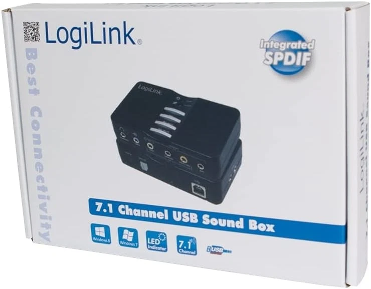 LogiLink USB 2.0 7.1 Channel Sound Box