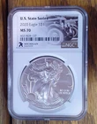 2020 BU American Silver Eagle NGC MS70 (137)