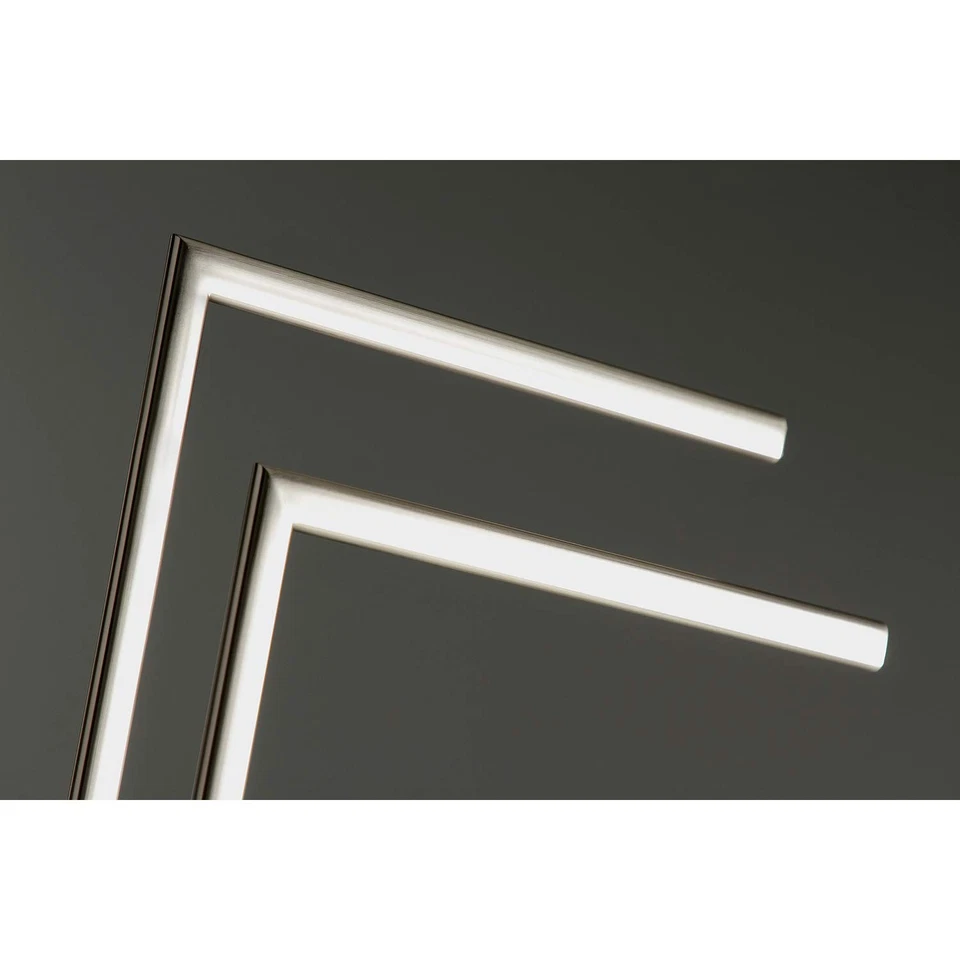 Toallero doble pedestal SCC3098, níquel cepillado Foto 4 de 4