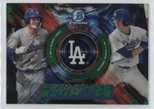 2019 Bowman Draft Green Refractor 70/99 Michael Busch Kody Hoese #HB 13iq