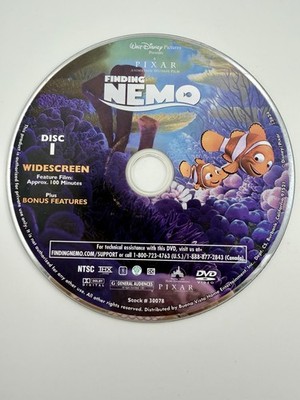 Finding Nemo - DVD (DISC 1 ONLY / TESTED / NO TRACKING)
