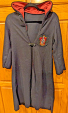 Gryffindor Hooded Robe Costume. Good Condition. Clip Closure Youth Medium