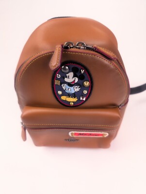 COACH x DISNEY Mini Charlie Mickey Mouse BACKPACK F59356 | eBay display picture 1