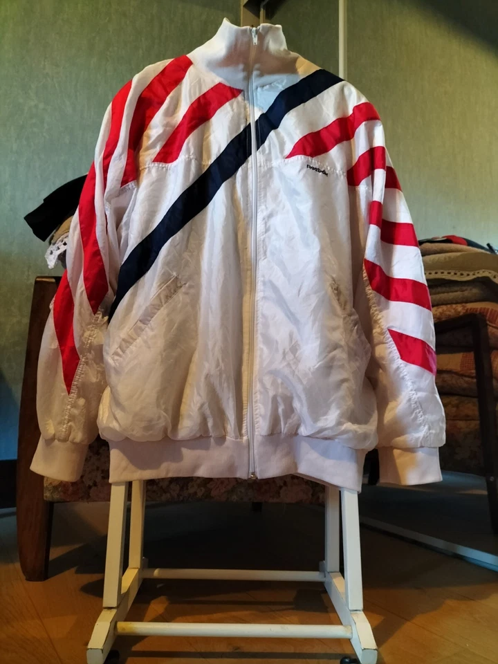 Reebok Vintage Veste Année 90 XL Tennis, Chang, Sanchez - Photo 1/4