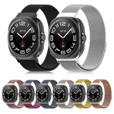 For Samsung Galaxy Watch Ultra 2025 Wrist Strap Milanese Loop Magnetic Mesh Band