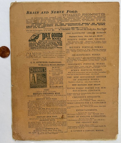 1883 Our Little Men and Women D. Lothrop & Co. Engravings Juvenile Magazine - Picture 3 of 9