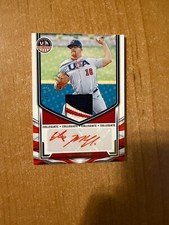 2025 Panini Stars & Stripes - Ethan McElvain - Collegiate Patch Relic Auto 24/25