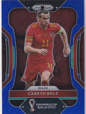 Panini Prizm Soccer World Cup Qatar 2022 No. 298 Gareth Bale Blue