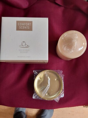 Avon's COMFORT SCENTS FRAGRANCED CANDLE, Delicious Dessert