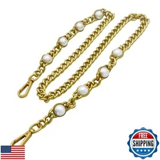 Bytiyar 35" Purse Chain Short Strap Extender Replacement Bag Attachment and A