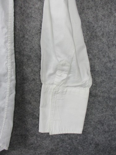 M Missoni Dress Shirt Mens 16 1/2 42 White Cotton French Cuff Pocket Collar - Picture 10 of 18