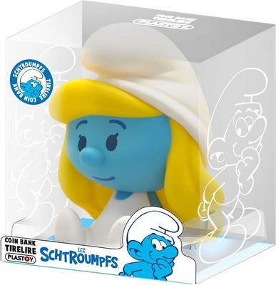 Merchandising Puffi (I): Plastoy - Tirelire Chibi Schtroumpfette New Pack