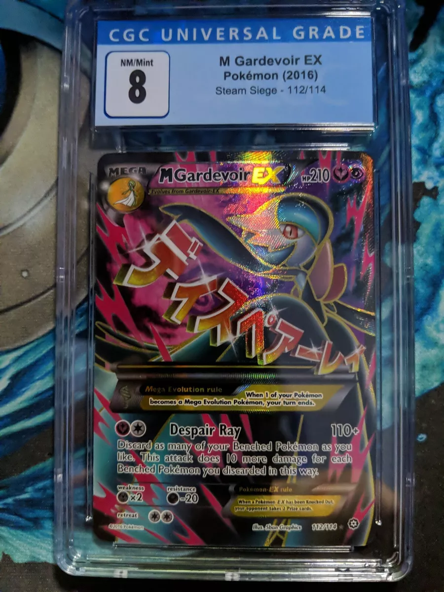  Pokemon - Mega-Gardevoir-EX (112/114) - XY Steam Siege