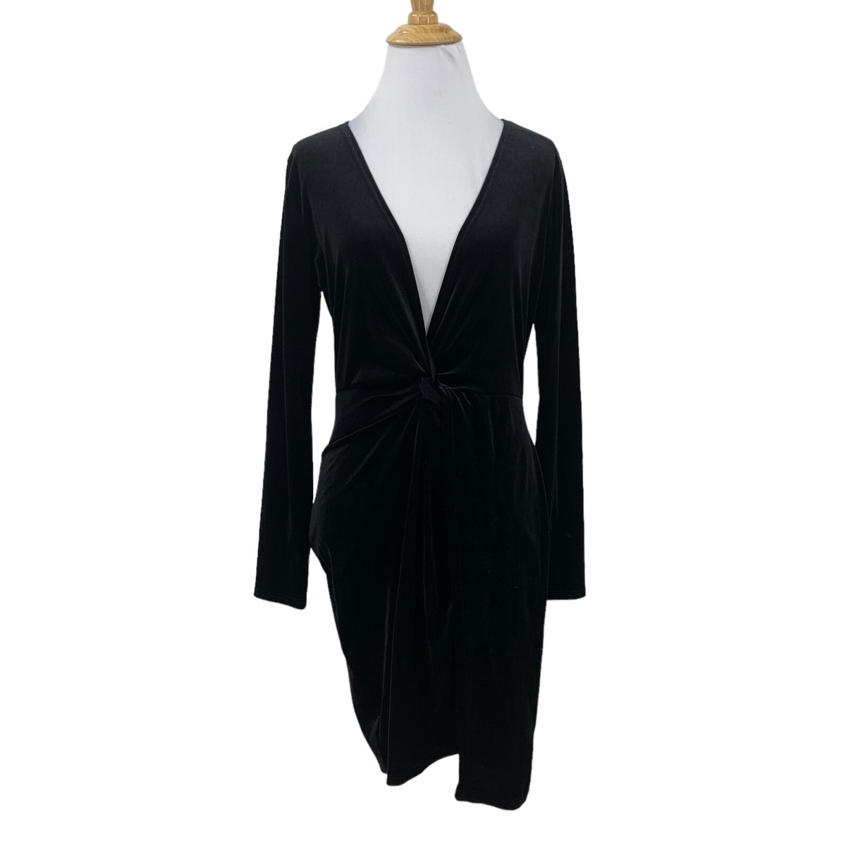 dark blue dress long sleeve Yasmine Ruched Long Sleeve Maxi Dress