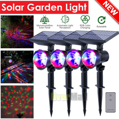Waterproof Solar Laser LED Projector Light In/Outdoor Christmas Lamp Xmas Decor