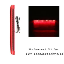 1x Car Red 20 LED 12V High Mount Level Third 3RD Brake Stop Rear Tail Light