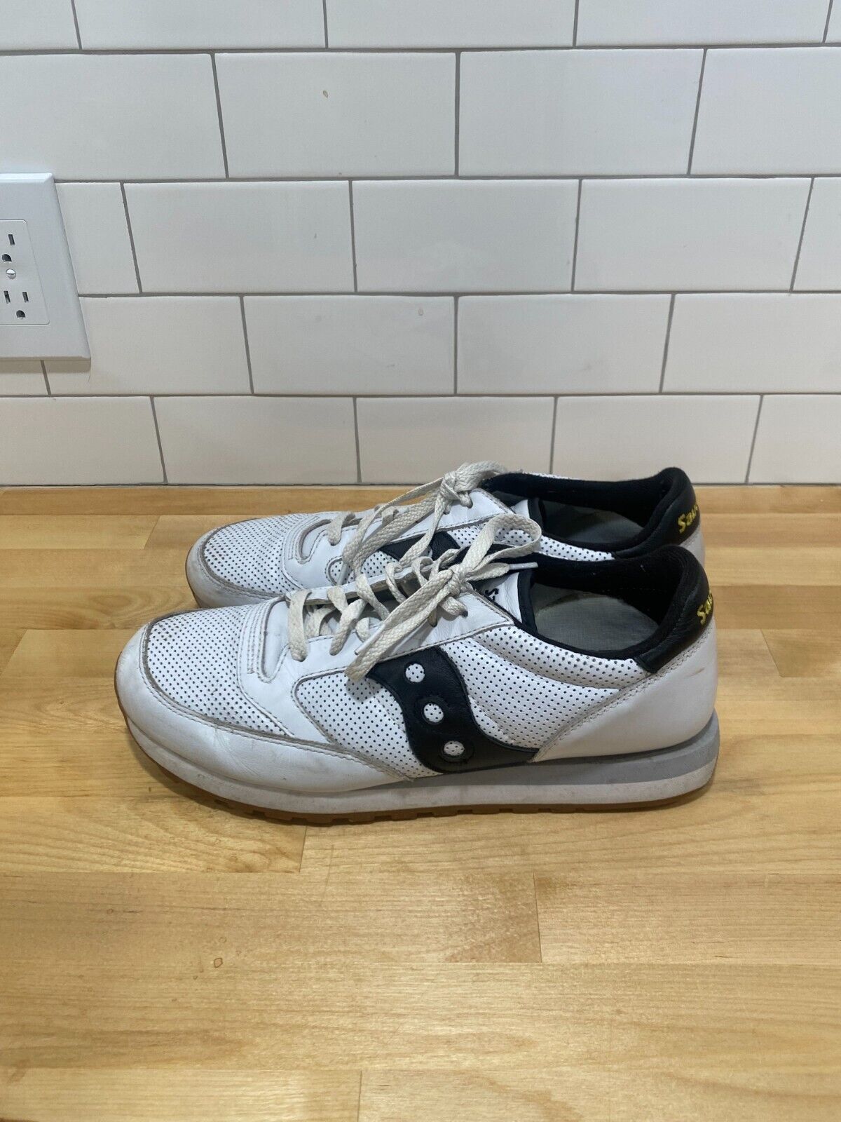 Saucony JAZZ Sneakers Men's Size 11.5 White Origi… - image 2