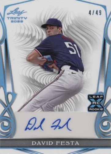 2023 Leaf Trinity - David Festa #BA-DF1