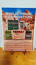 EHX ELECTRO HARMONIX PRINT AD 11 X 8.5.#1.