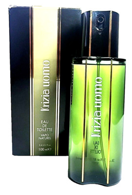 Krizia uomo 3.3 oz Eau de Toilette Spray in retail box