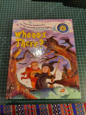 Whooo's There? by Lily Jones (1992) Children's Halloween Book