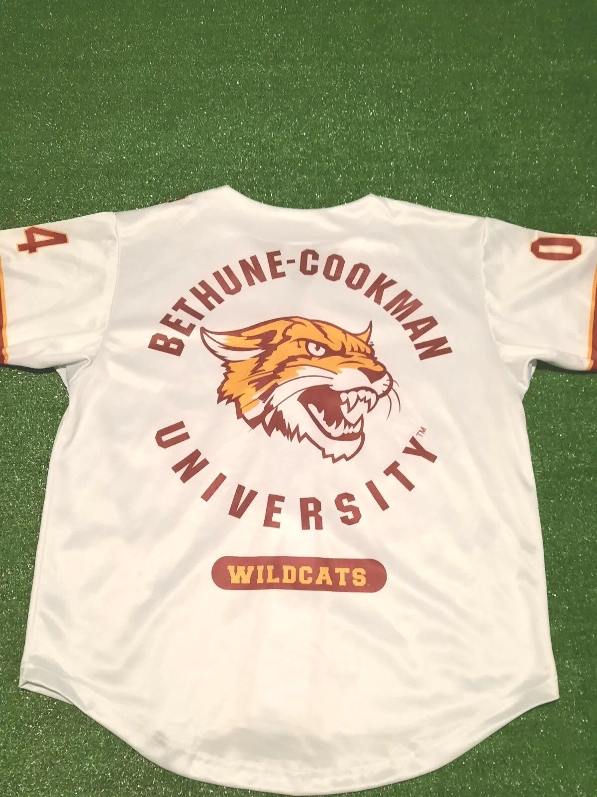 HBCU Bethune Cookman University Baseball Jersey Men Size Large White