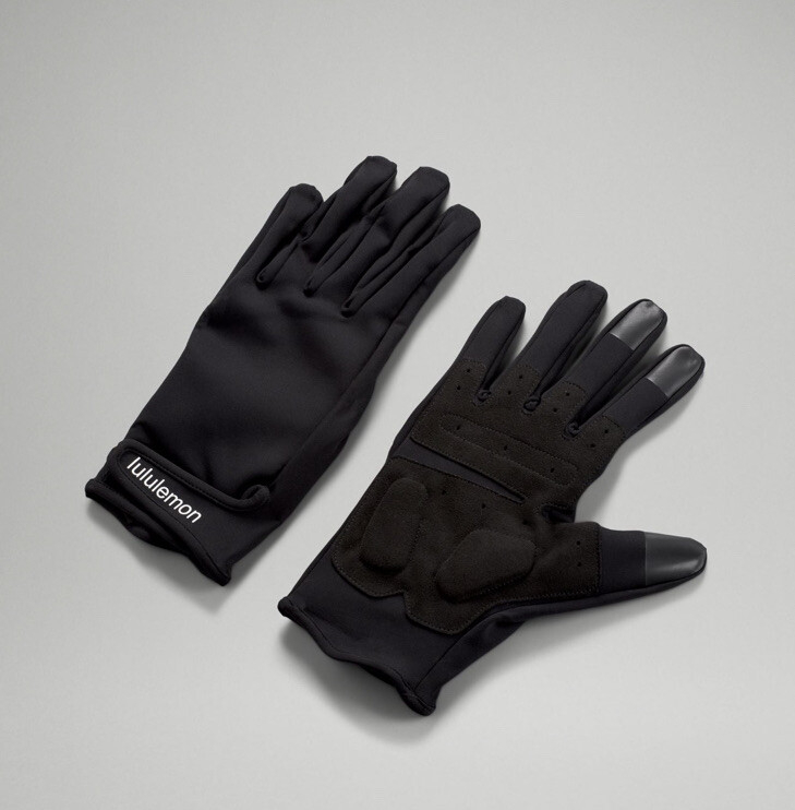 Lululemon Men’s Full Finger Training Gloves Pair S/M Gem