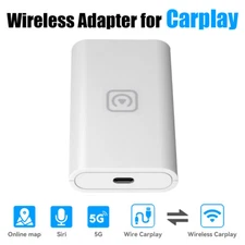 Wireless CarPlay 5.0Adapter Dongle For IOS Android Car Auto Navigation Player US
