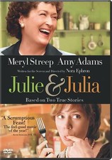 Julie AND julia DVD MOVIE Meryl Streep , Amy Adams Stanley TuccI TRUE STORY'S