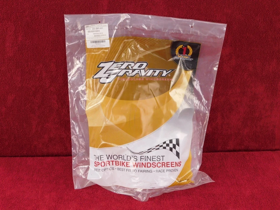 Zero Gravity Sport Touring Windscreen Clear P/N 23-291-01  94-09 Ninja 500 EX500 - Image 2 of 4