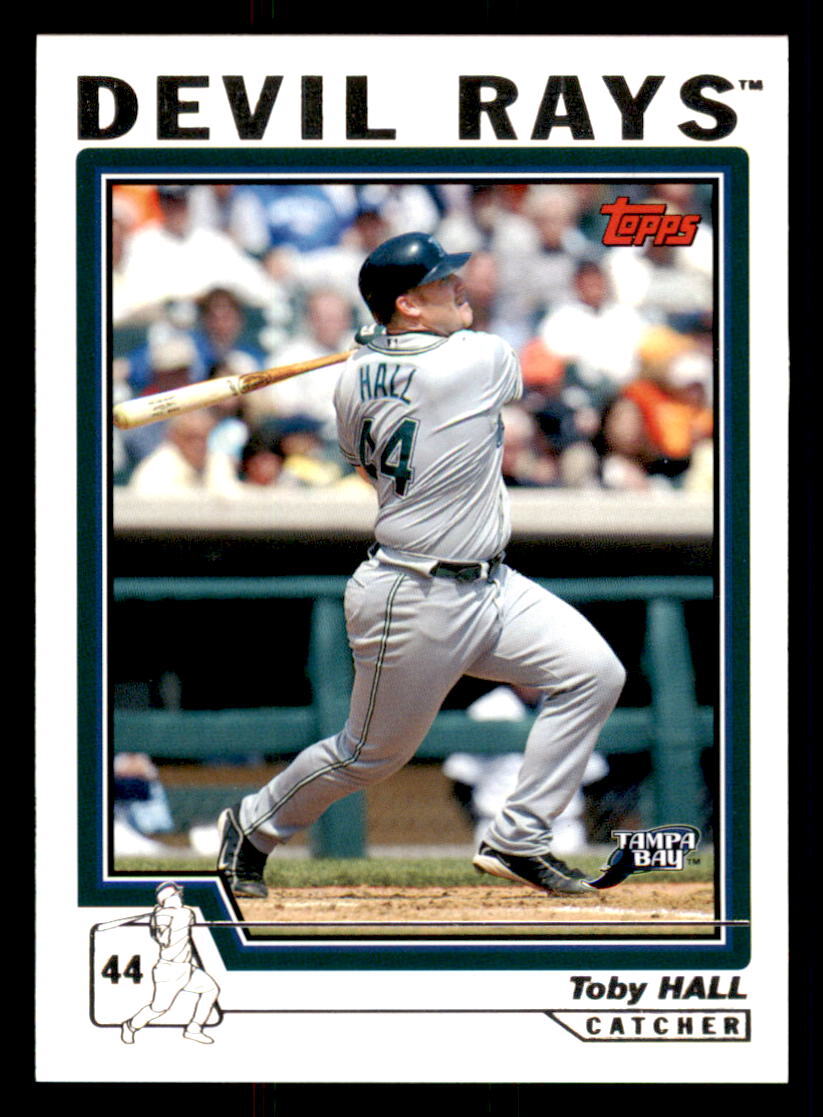 2004 Topps #159 Toby Hall Tampa Bay Devil Rays