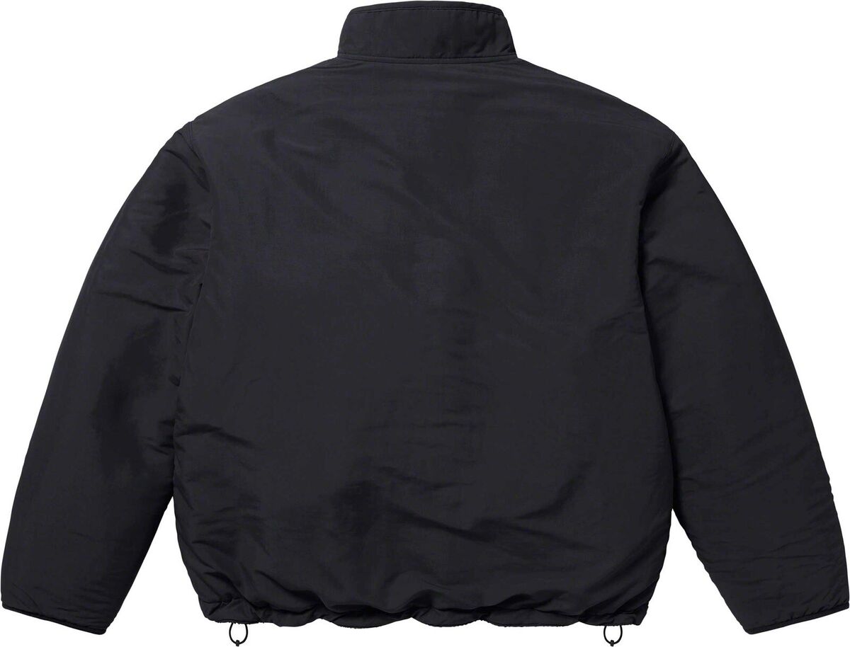 Supreme Polartec Shearling Reversible Pullover Black Fleece Supreme Polartec Shearling Reversible Pullover Black Fleece