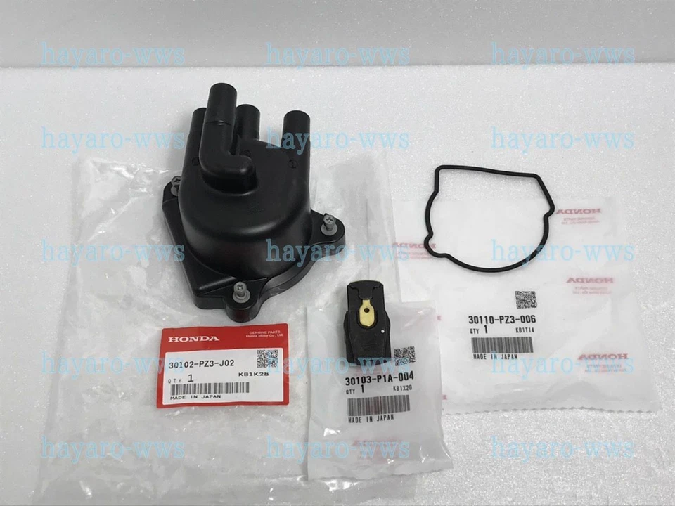 HONDA Acty Truck HA1 HA2 HA3 HA4 Distributor Cap & Rotor Spark Plugs & Cable JDM - Image 3 of 4