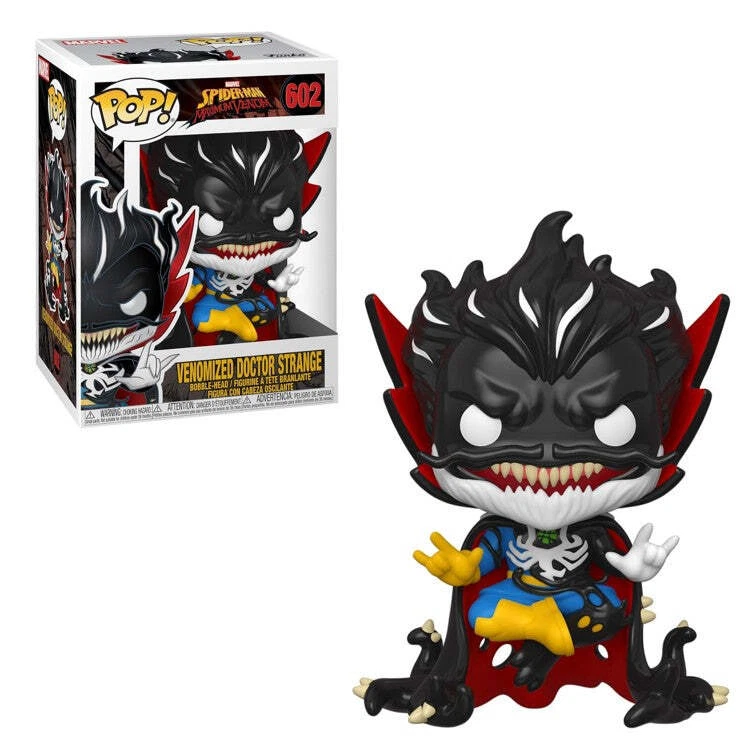 FUNKO POP Marvel Spider-Man #602 Venomized Doctor Strange - Vinyl Figur NEU - Bild 1 von 1
