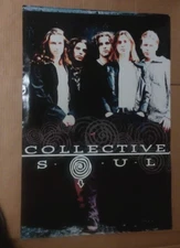 COLLECTIVE SOUL Orig 1995 ATLANTIC Record Store Radio Promo Band Poster LAST ONE