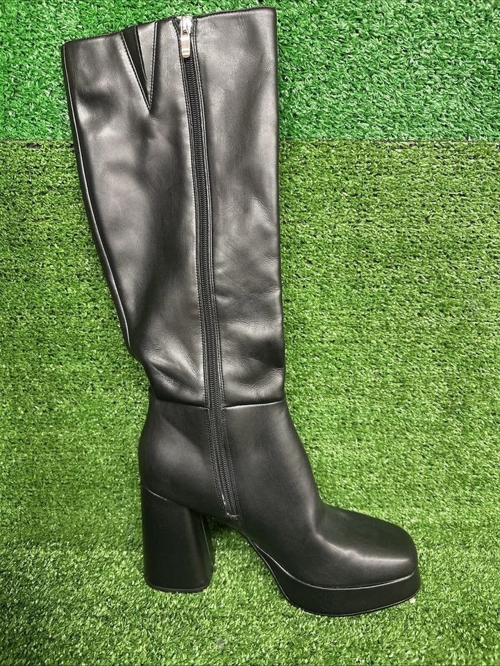 Nine West Women's Vadda Knee High Boot Size 10 Black with Defects Without Box - Image 4 of 4