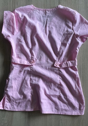 Greys Anatomy DONNA rosa scrub top taglia small - Foto 4 di 4