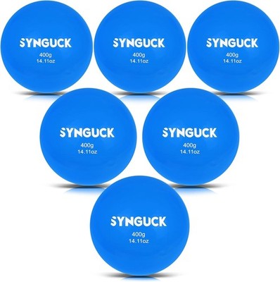 4/6 Pack Weighted Plyo Balls Set for Baseball & Softball Training - Improve Powe