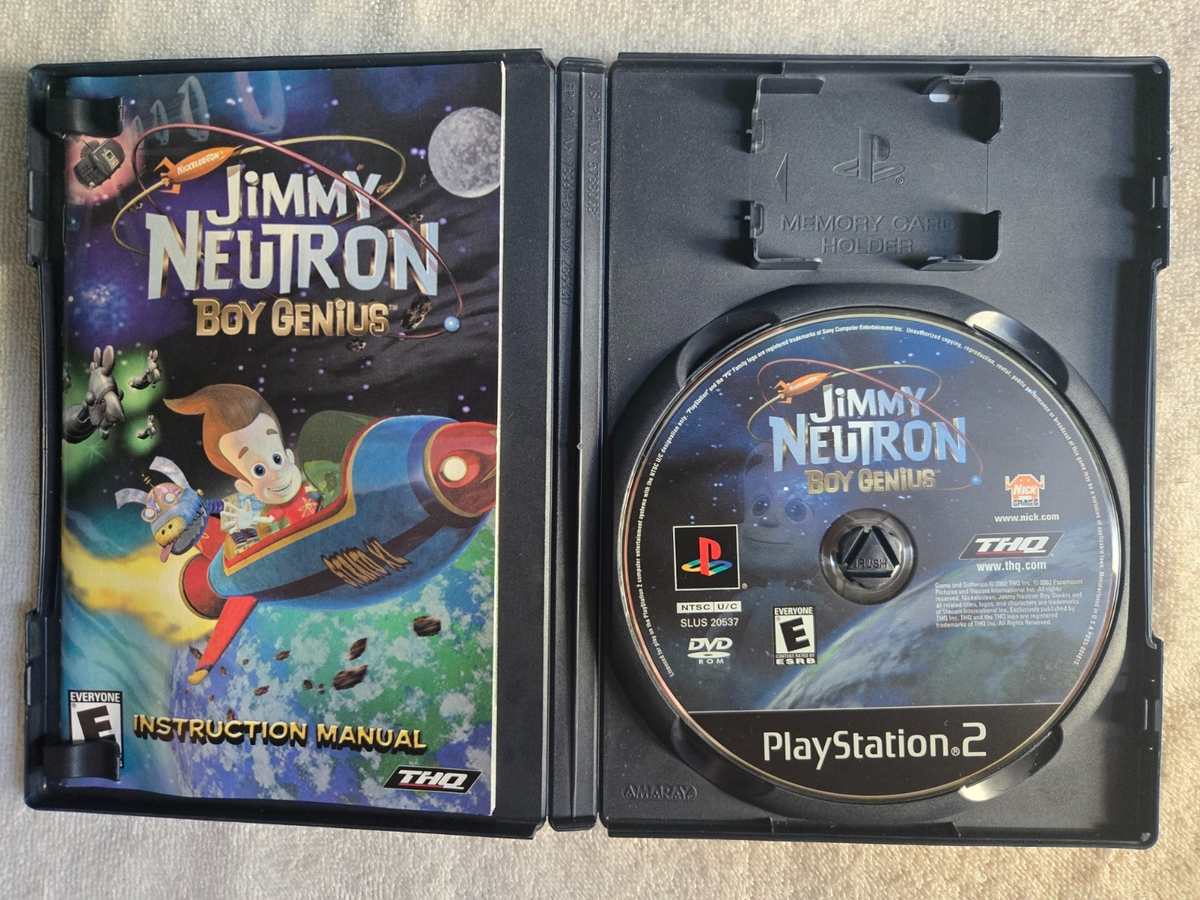 Jimmy Neutron: Boy Genius (Sony PlayStation 2, 2002) 752919460078