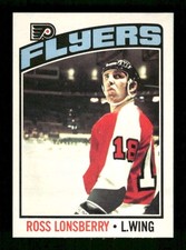 1976-77 O-Pee-Chee #201 Ross Lonsberry NM+ or better TZ1 BXCP70