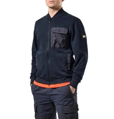 Weekend Offender Santo Full Zip Sweatshirt Herren Sweatjacke navy 47458