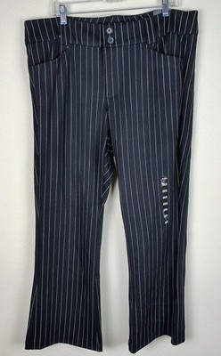 Torrid Trouser Boot Cut Studio Luxe Ponte Pants Black Pinstripe 20S NWT