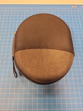 Sony Headphone Carrying Case Travel Zippered Protective Storage Pouch Black Gray