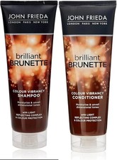 John Frieda Brilliant Brunette Colour Vibrancy Shampoo & Conditioner 250ml EACH