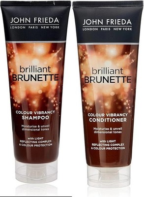 John Frieda Brilliant Brunette Colour Vibrancy Shampoo & Conditioner je 250ml