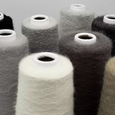 Knitting  Weaving Yarn 1 Ply 13 Count 60 Kid Mohair 40 Nylon 250g 8.82oz 